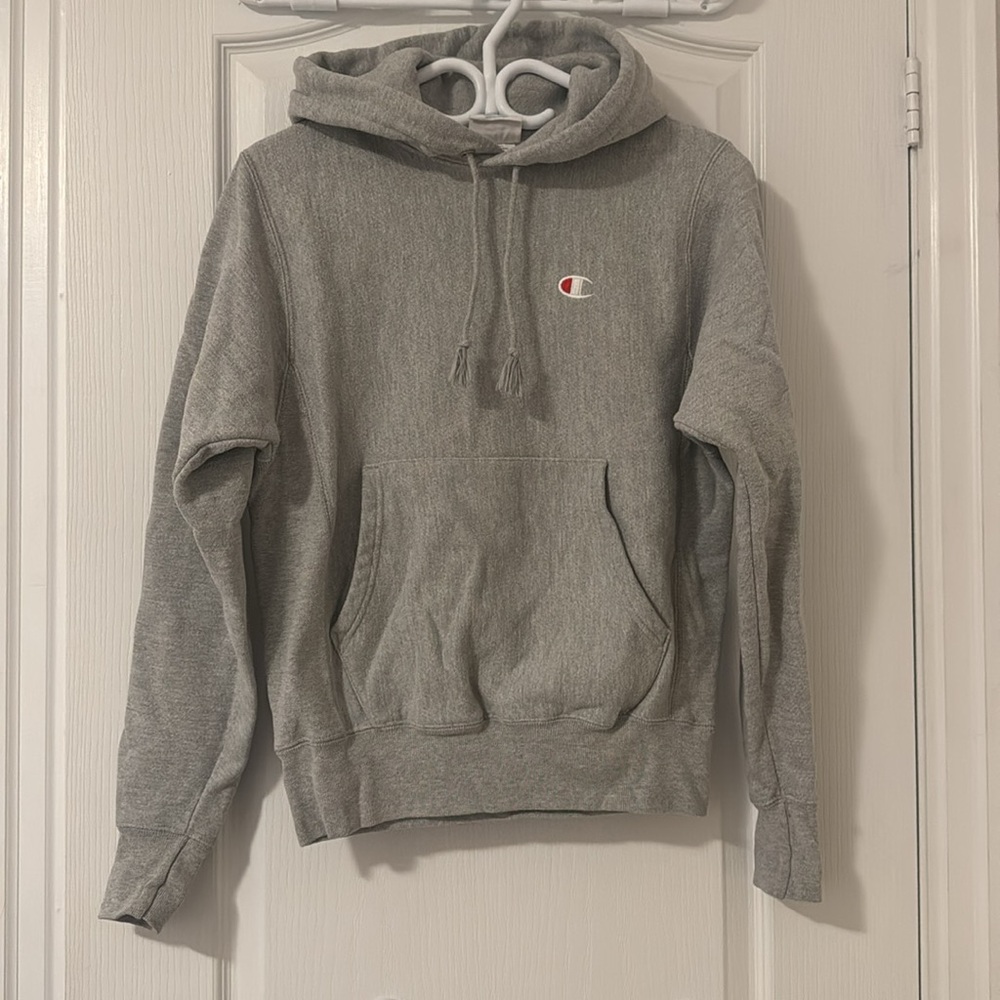Champion Reverse Weave Grey Hoodie